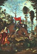 Giovanni Sodoma St.George and the Dragon oil painting